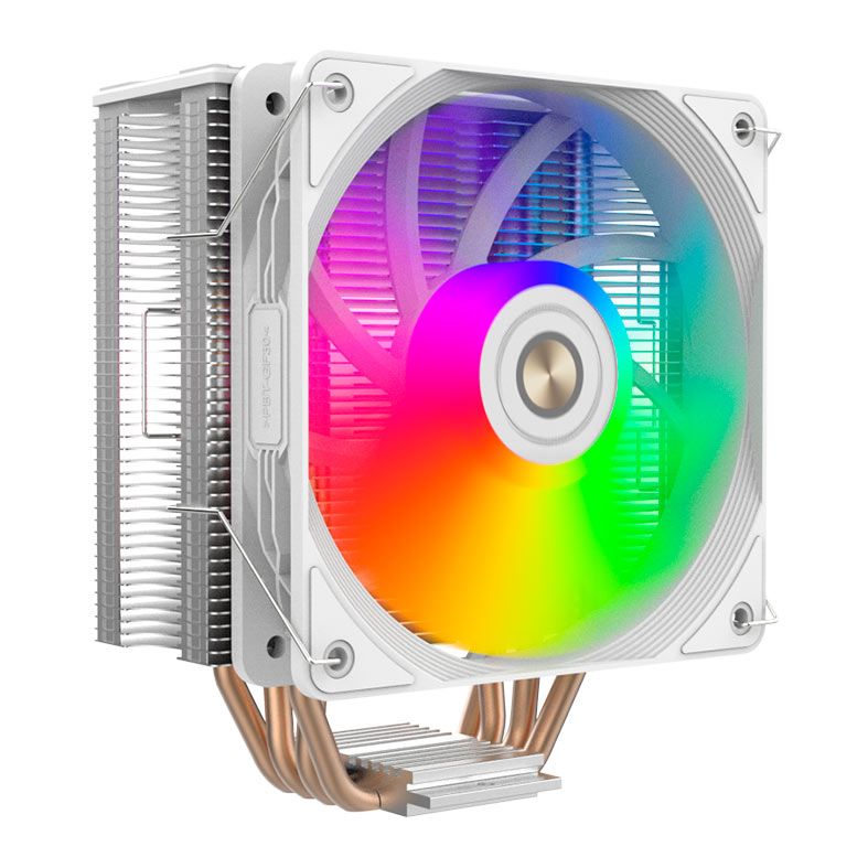 Cooler Para Processador Alseye Neo N120-W, RGB, 120mm, Branco, N120-W-ALSEYE