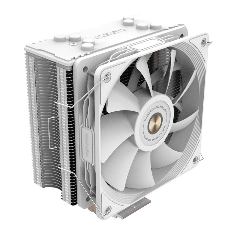 Cooler Para Processador Alseye Neo N120-W, RGB, 120mm, Branco, N120-W-ALSEYE