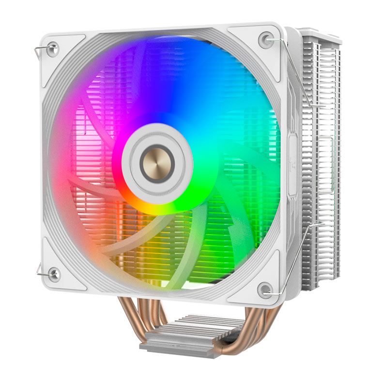 Cooler Para Processador Alseye Neo N120-W, RGB, 120mm, Branco, N120-W-ALSEYE