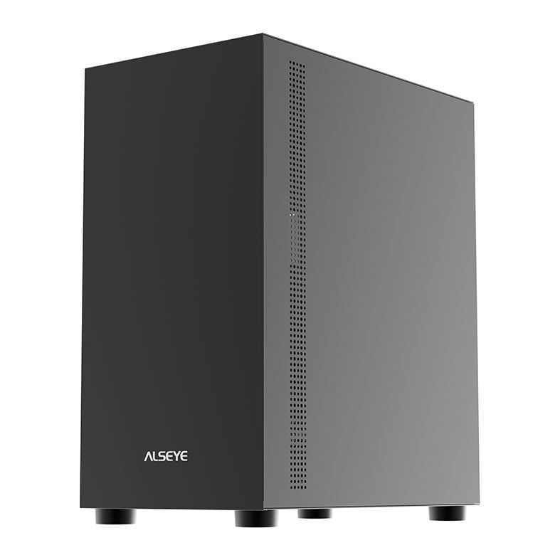 Gabinete Gamer Alseye N2, Mid-Tower, Lateral de Vidro, Preto, N2BK-ALSEYE