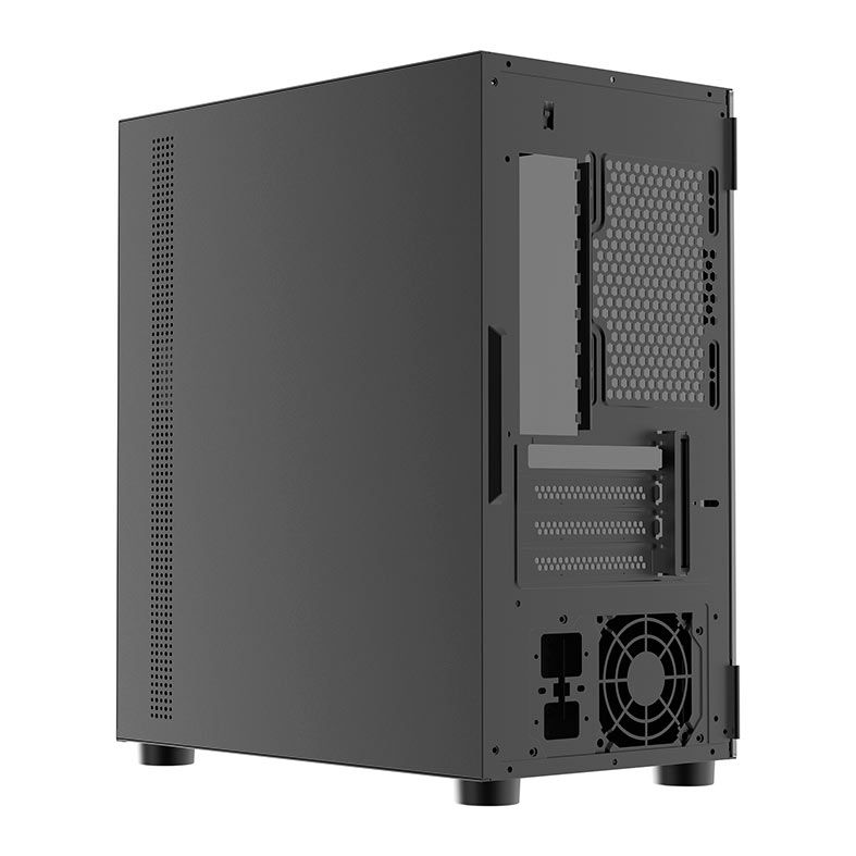 Gabinete Gamer Alseye N2, Mid-Tower, Lateral de Vidro, Preto, N2BK-ALSEYE