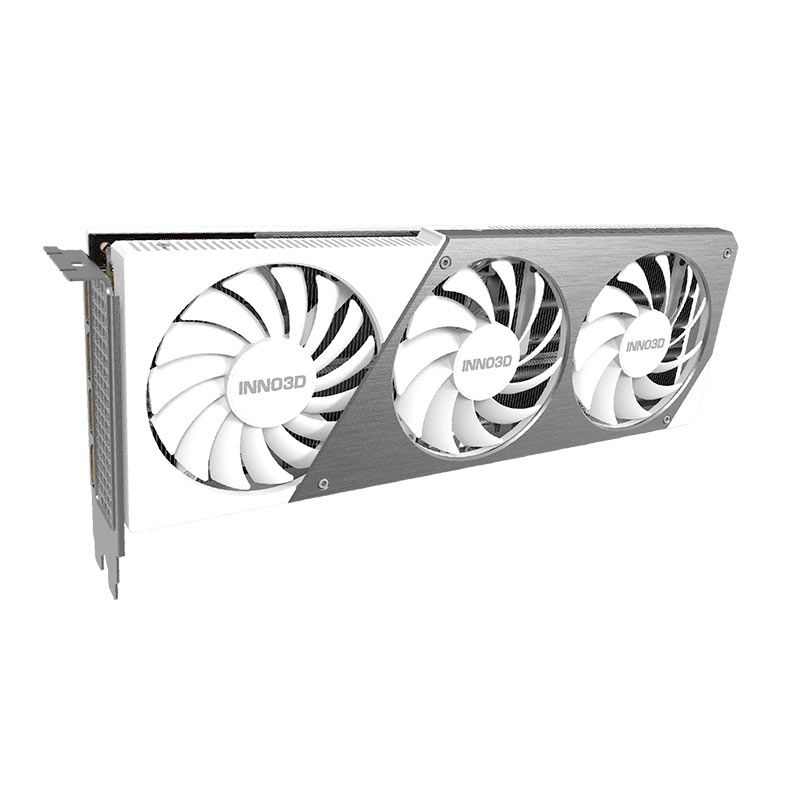 Placa de Video INNO3D GeForce RTX 4070 Ti X3 OC White, 12GB, GDDR6X, 192-bit, N407T3-126XX-186148W