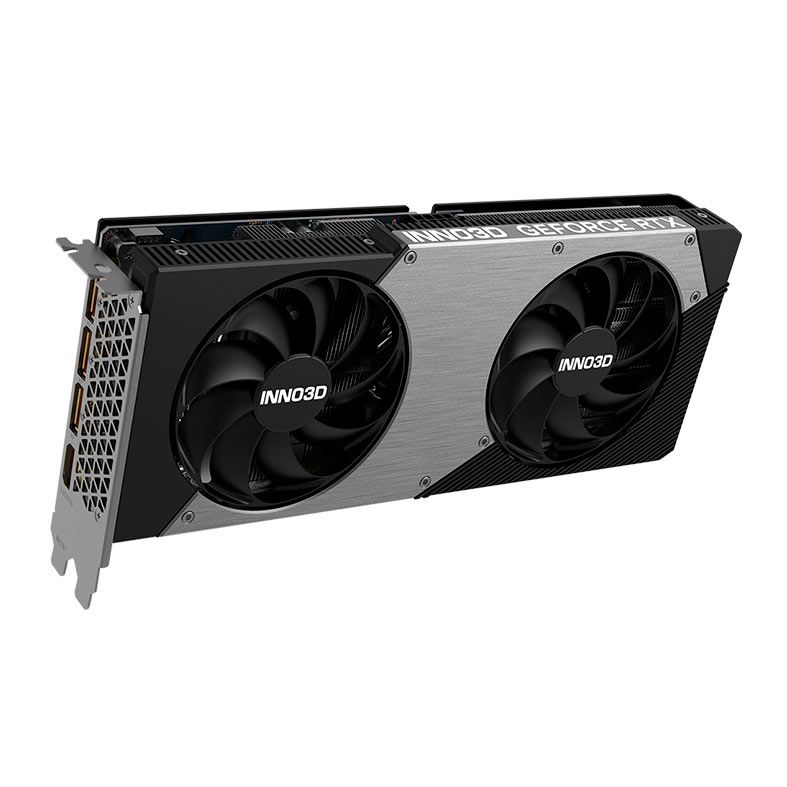 Placa de Video INNO3D GeForce RTX 5060 Ti Twin X2 OC, 8GB, GDDR7, 128-bit, N506T2-08D7X-193075N - PRE VENDA