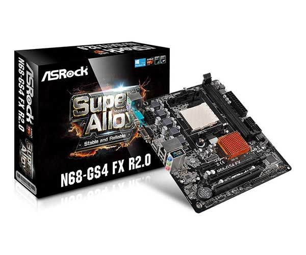 Asrock n68 gs4 fx обзор