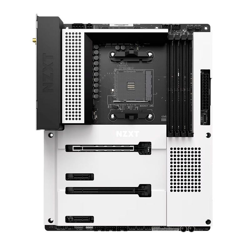 Placa Mae NZXT N7 B550, DDR4, Socket AM4, ATX, Chipset AMD B550, N7-B55XT-W1