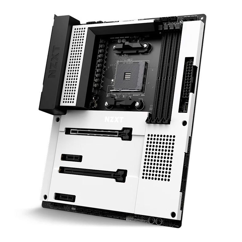 Placa Mae NZXT N7 B550, DDR4, Socket AM4, ATX, Chipset AMD B550, N7-B55XT-W1