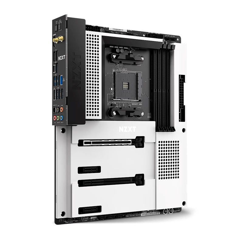 Placa Mae NZXT N7 B550, DDR4, Socket AM4, ATX, Chipset AMD B550, N7-B55XT-W1