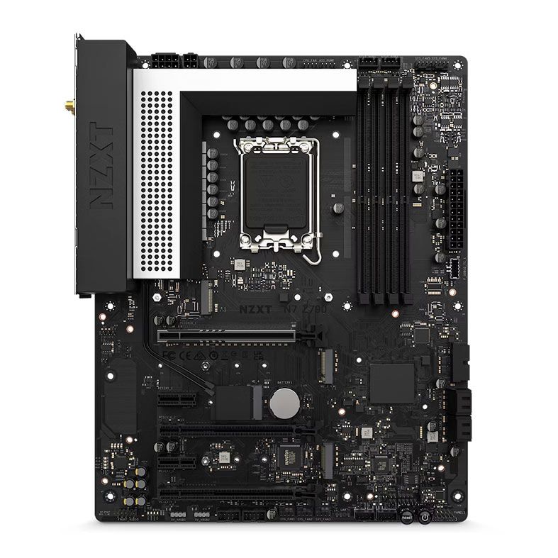 Placa Mae NZXT N7 Z790, DDR5, LGA 1700, ATX, Chipset Intel Z790, Branco, N7-Z79XT-W1