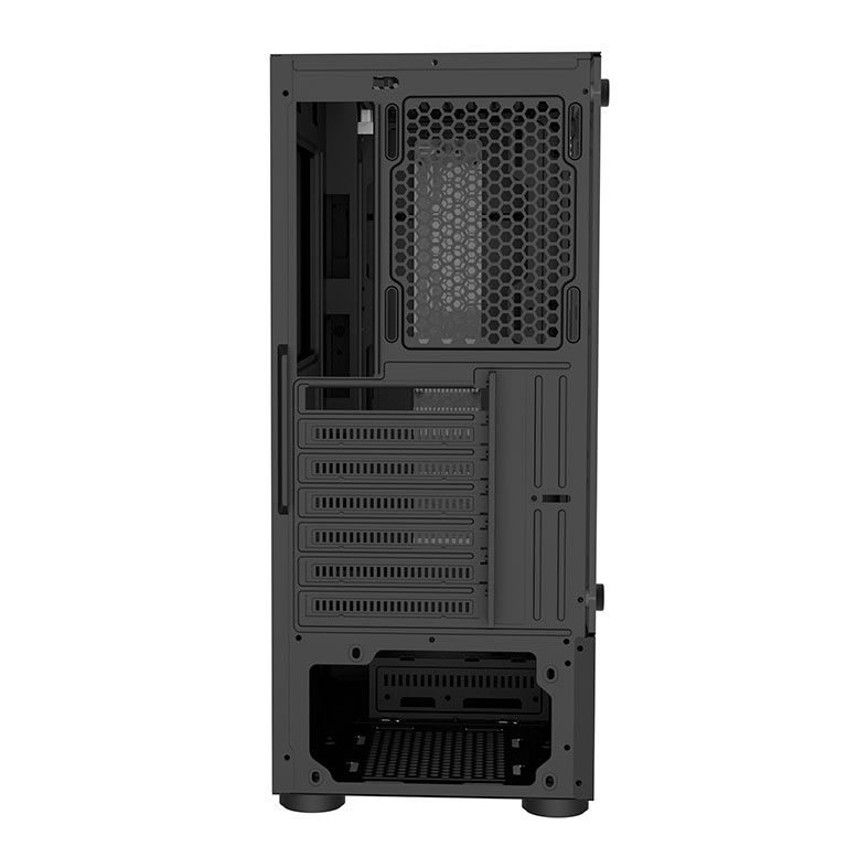 Gabinete Gamer Alseye N90, RGB, Mid-Tower, Lateral de Vidro, Preto, N90-BK
