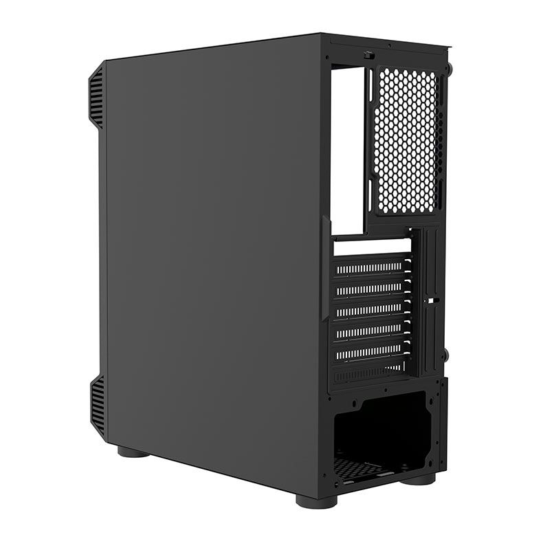 Gabinete Gamer Alseye N90, RGB, Mid-Tower, Lateral de Vidro, Preto, N90-BK