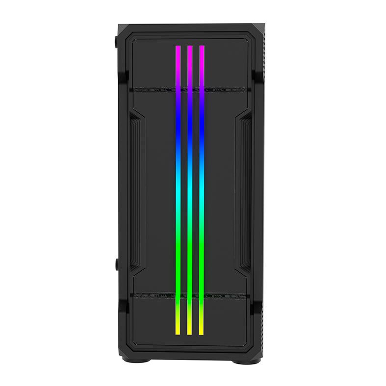 Gabinete Gamer Alseye N90, RGB, Mid-Tower, Lateral de Vidro, Preto, N90-BK