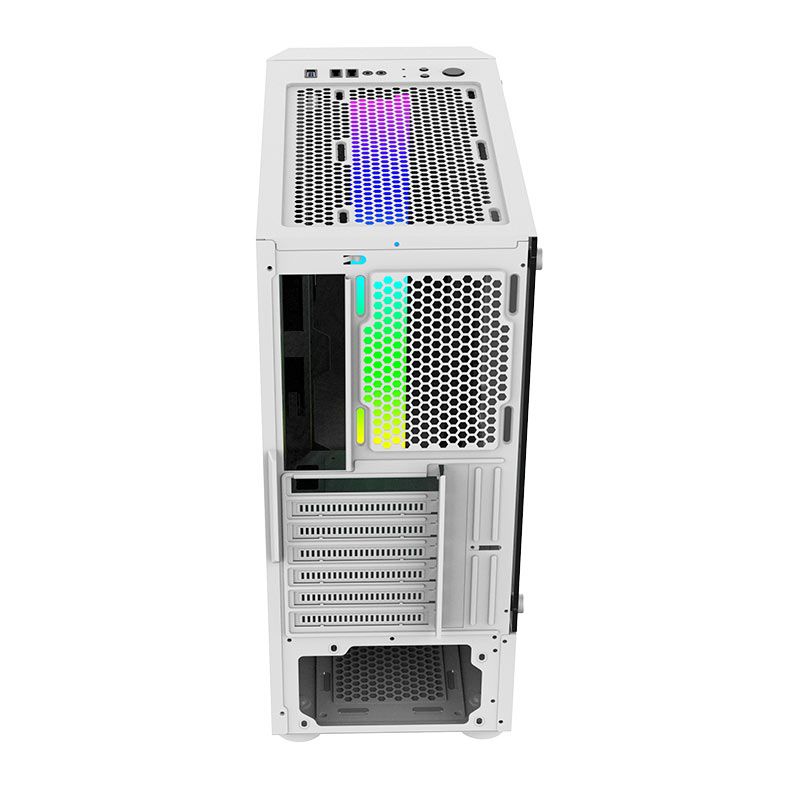 Gabinete Gamer Alseye N90, Mid-Tower, Lateral de Vidro, Branco, N90-WH