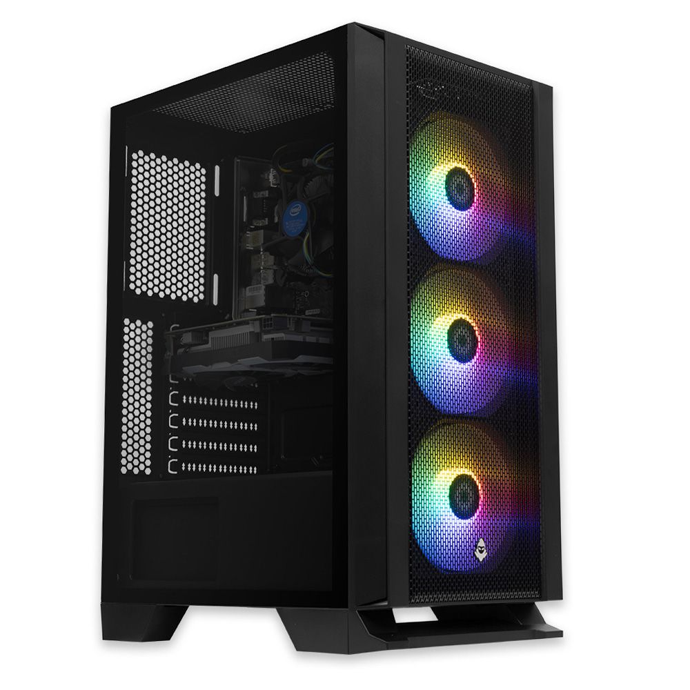 PC Gamer Pichau Turing, Intel i3-10100F, Radeon RX 6600 8GB, 16GB DDR4, SSD 240GB