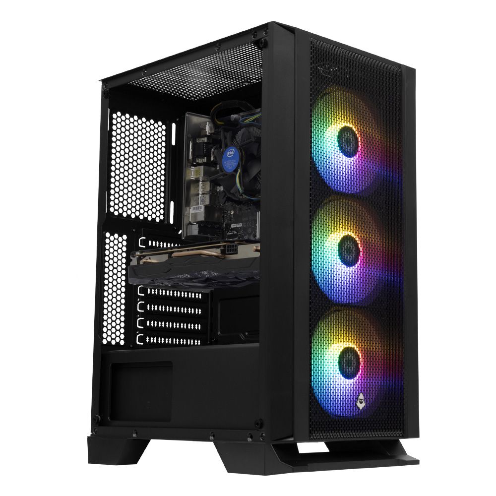 PC Gamer Pichau Seshat V, Intel i5-11400F, Radeon RX 7600 8GB, 16GB DDR4, SSD M.2 480GB