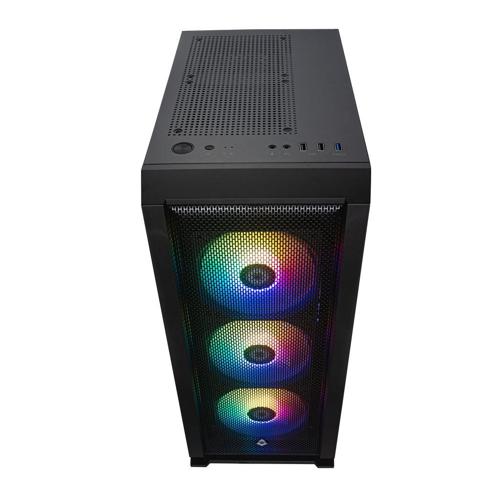 PC Gamer Mancer, Intel i5-12400F, Radeon RX 5500 XT 8GB, 16GB DDR4, SSD 480GB