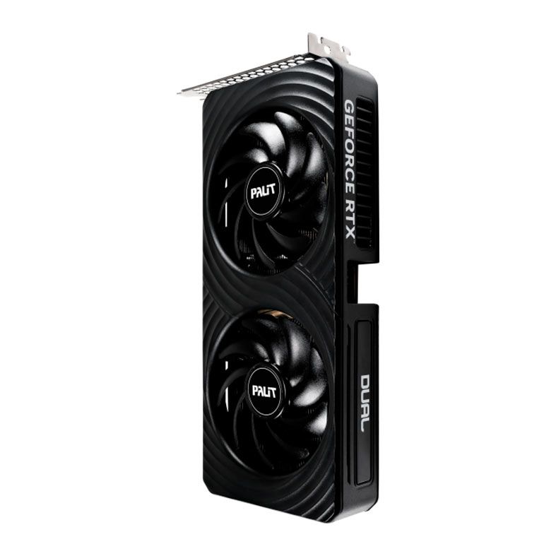 PRE VENDA - Placa de Video Palit GeForce RTX 5050 Dual OC, 8GB, GDDR6, 128-bit, NE65050S19P1-GB2070D