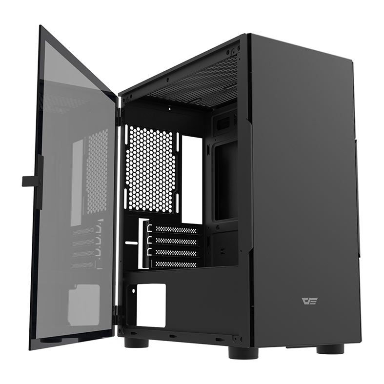Gabinete Gamer Aigo DarkFlash Neo 202 Preto Lateral Vidro