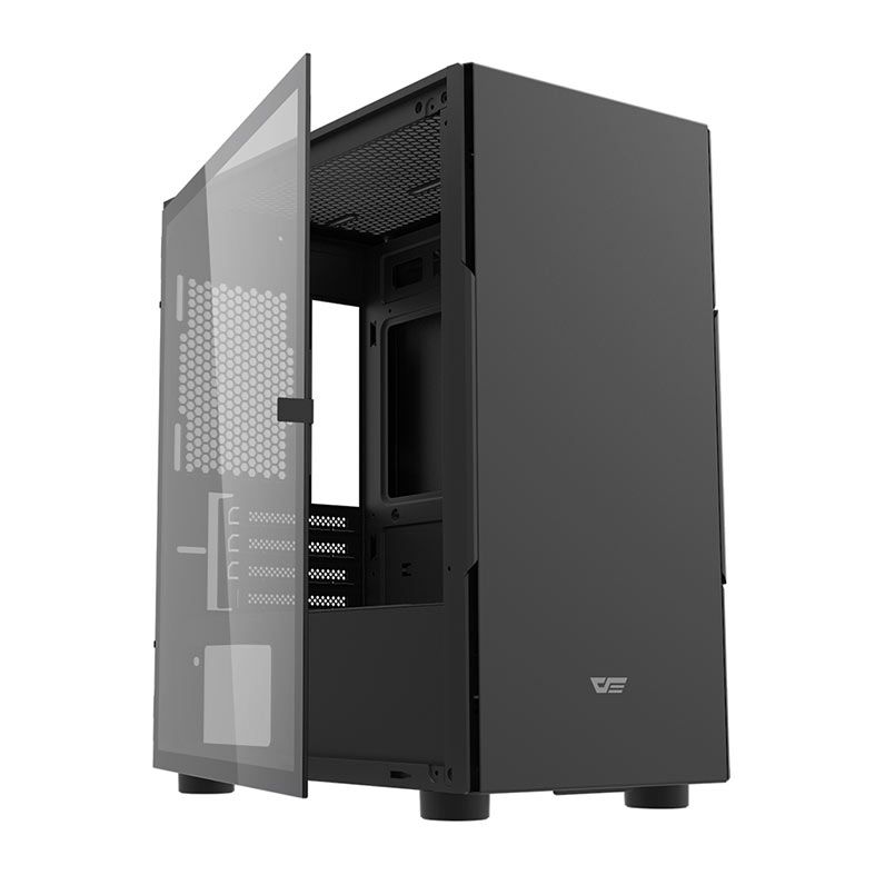 Gabinete Gamer Aigo DarkFlash Neo 202 Preto Lateral Vidro
