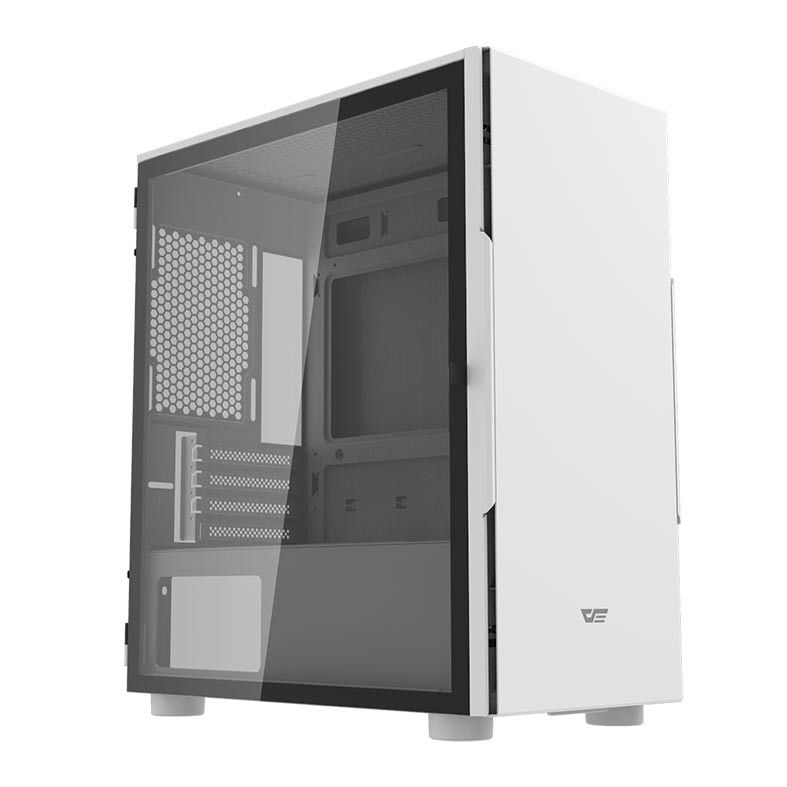 Gabinete Gamer Aigo DarkFlash Neo 202 Branco Lateral Vidro
