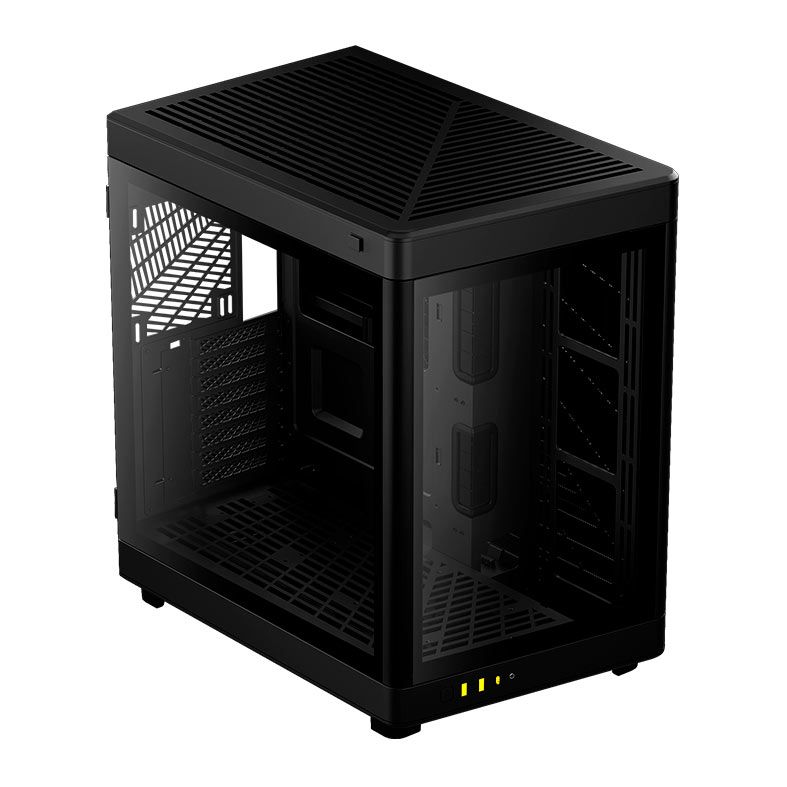 Gabinete Gamer Gamdias Neso P1 B, Full-Tower, Lateral de Vidro, Preto, NESO-P1-B