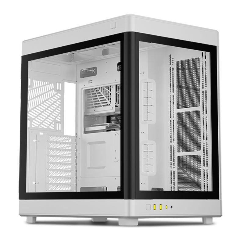 Gabinete Gamer Gamdias Neso P1 W, Full-Tower, Lateral de Vidro, Branco, NESO-P1-W