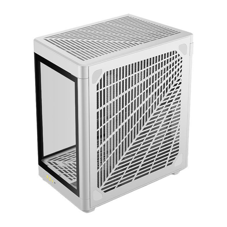 Gabinete Gamer Gamdias Neso P1 W, Full-Tower, Lateral de Vidro, Branco, NESO-P1-W