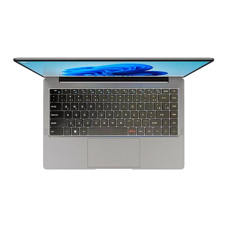 Notebook HQ Joy, Intel Core Celeron N4020, 14.1 Pol, 4GB DDR4, eMMC 128GB, Cinza Escuro, NHJ-W11H-CE2