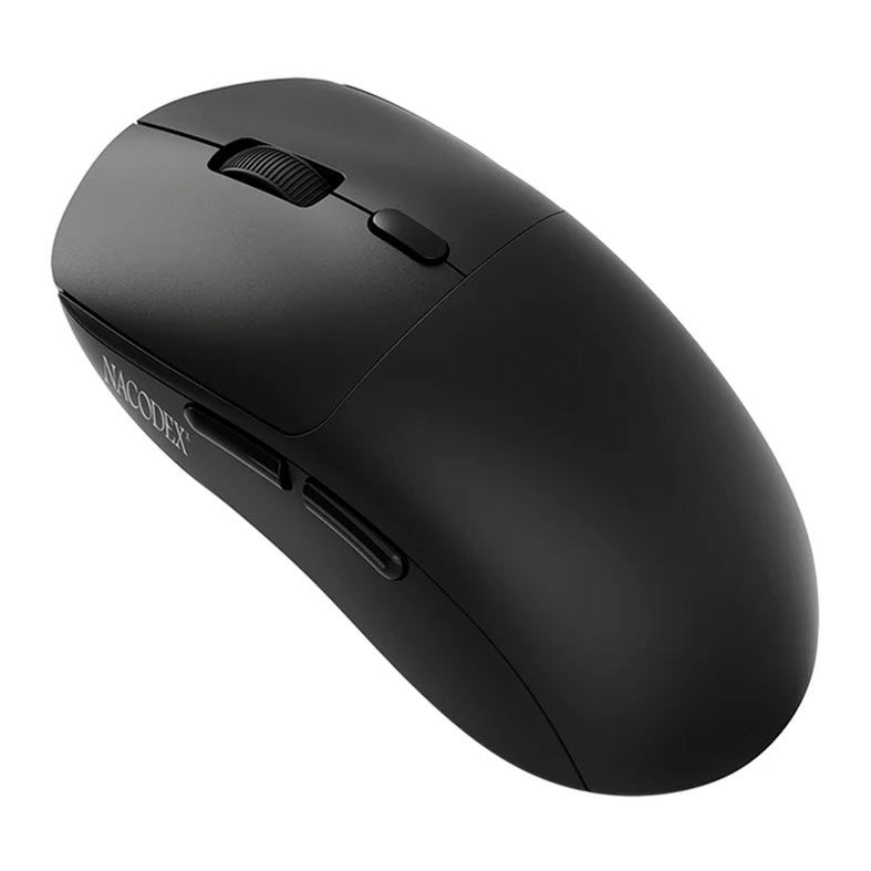 PRE VENDA - Mouse Gamer Ajazz NJ07, 12800DPI, 6 Botoes, Tri-Mode, Preto, NJ07-BK