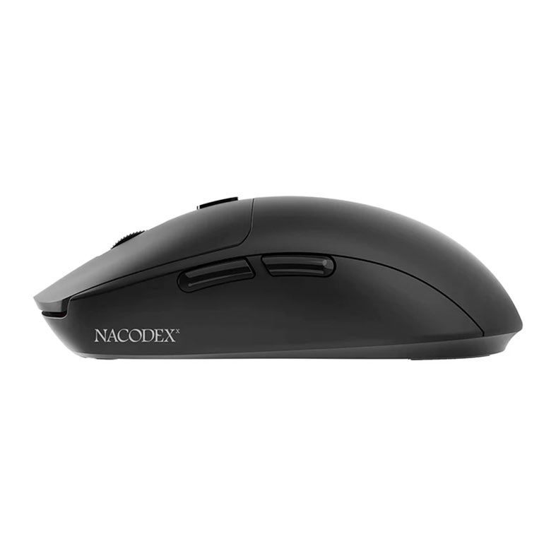 PRE VENDA - Mouse Gamer Ajazz NJ07, 12800DPI, 6 Botoes, Tri-Mode, Preto, NJ07-BK