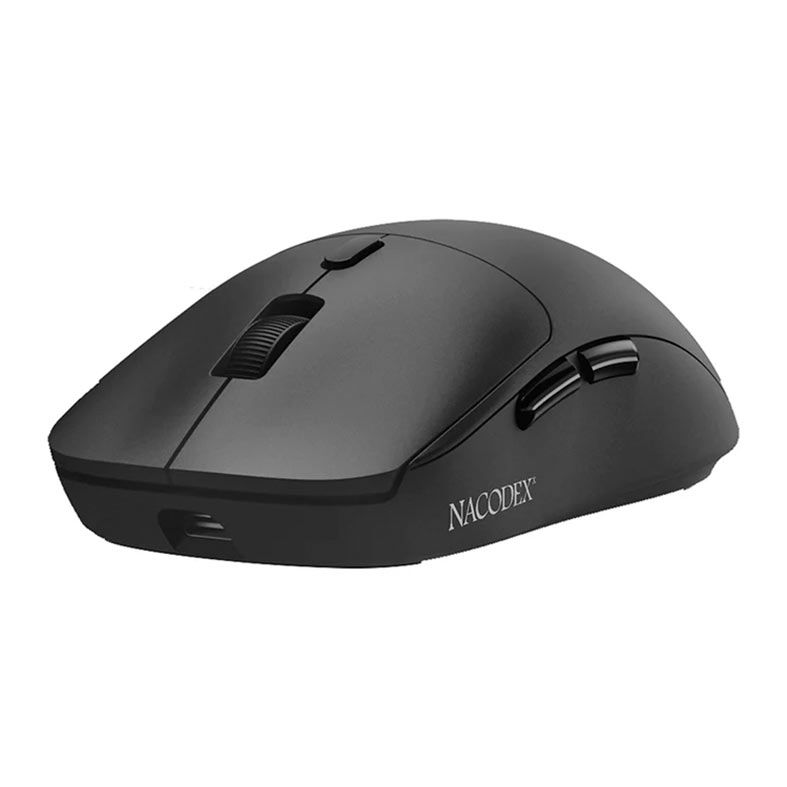 PRE VENDA - Mouse Gamer Ajazz NJ07, 12800DPI, 6 Botoes, Tri-Mode, Preto, NJ07-BK