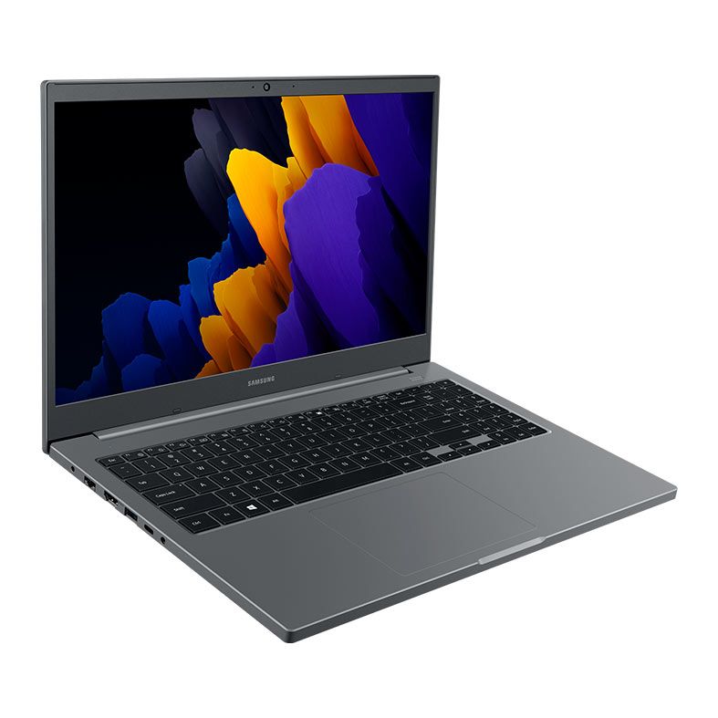 Notebook Samsung Book, 15.6 Pol, Intel Celeron 6305, 4GB DDR4, SSD 256GB, Cinza, NP550XDA-KP3BR