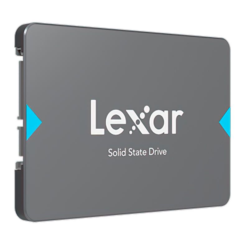 SSD Lexar NQ100, 240GB, Sata III 6GB/s, Leitura 550MB/s, Gravacao 445MB/s, LNQ100X240G-RNNNU