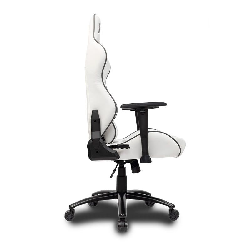 Cadeira Gamer Netenho Miramar, Branca e cinza, NT-MRM-WT01