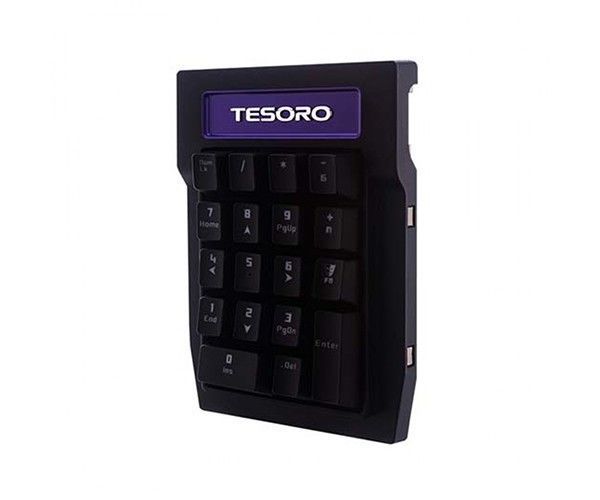 Teclado Numerico TESORO Tizona Mecânico USB Switch Black, TS-G2N-P BK