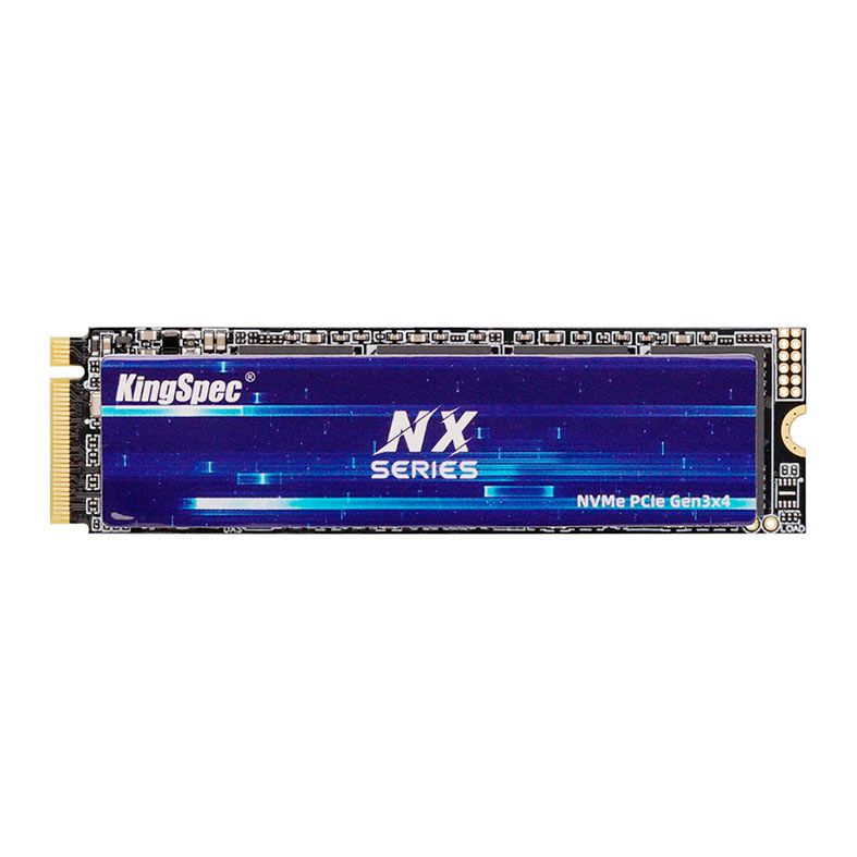 SSD Kingspec, 1TB, M.2 2280, PCIe NVMe, Leitura 3400MB/s, Gravacao 3100MB/s, NX-1TB-2280