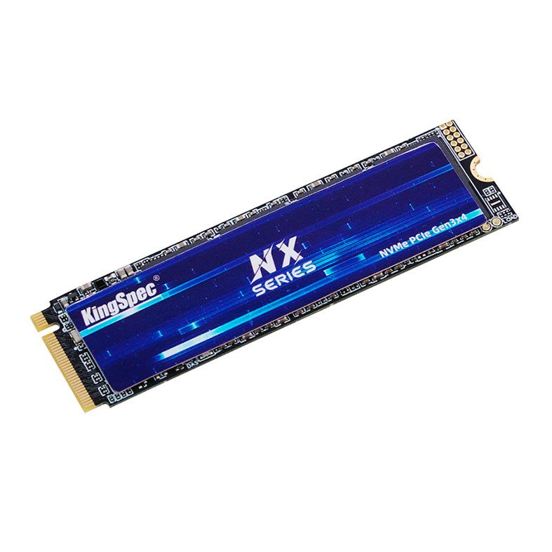 SSD Kingspec, 1TB, M.2 2280, PCIe NVMe, Leitura 3400MB/s, Gravacao 3100MB/s, NX-1TB-2280