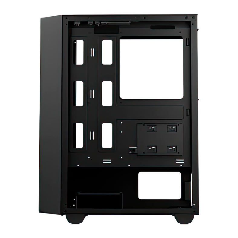 Gabinete Gamer Antec NX270 Elite, RGB, Mid-Tower, Lateral de Vidro, Com 3 Fans, Preto, NX270-ELITE
