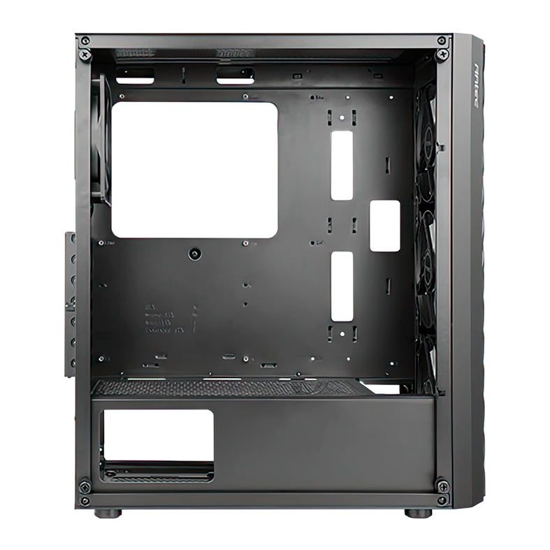 Gabinete Gamer Antec NX291, Mesh, Mid-Tower, Lateral de Vidro, Com 4 Fans, Preto, NX291-BK