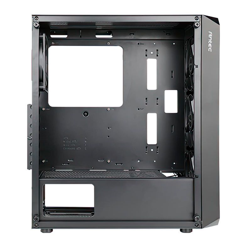 Gabinete Gamer Antec NX292, RGB, Mesh, Mid-Tower, Lateral de Vidro, Com 4 Fans, NX292-BK