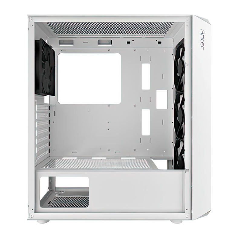 Gabinete Gamer Antec NX292, RGB, Mid-Tower, Lateral de Vidro, com 4 Fans, Branco, NX292-WH