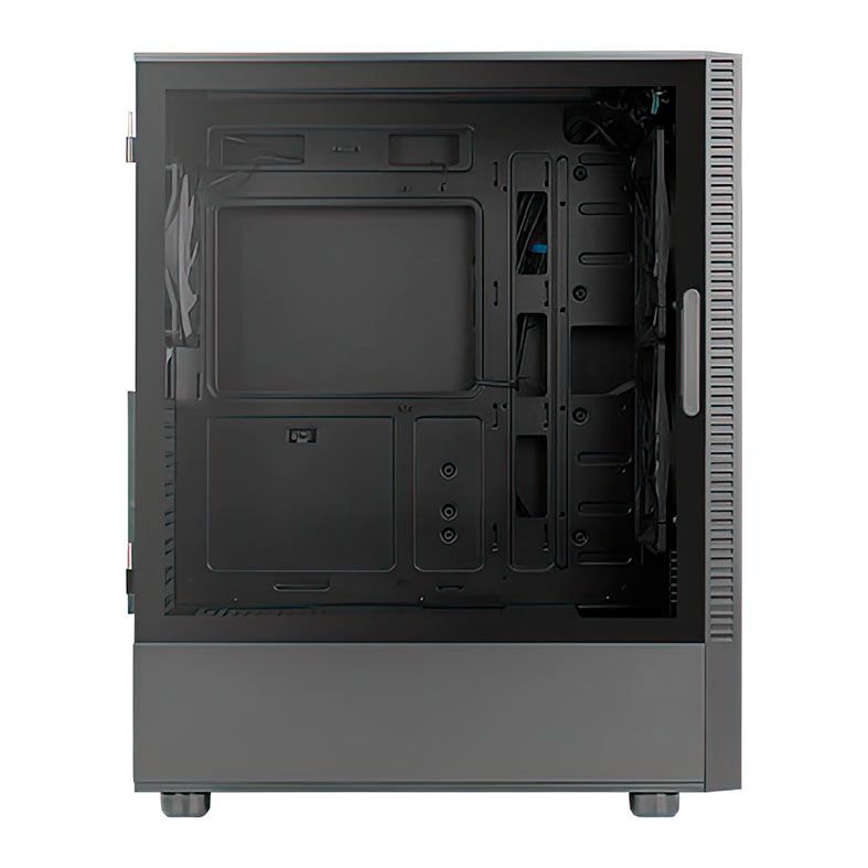 Gabinete Gamer Antec NX410 V2, RGB, Mid-Tower, Lateral de Vidro, Com 3 Fans, Preto, NX410-V2-BK
