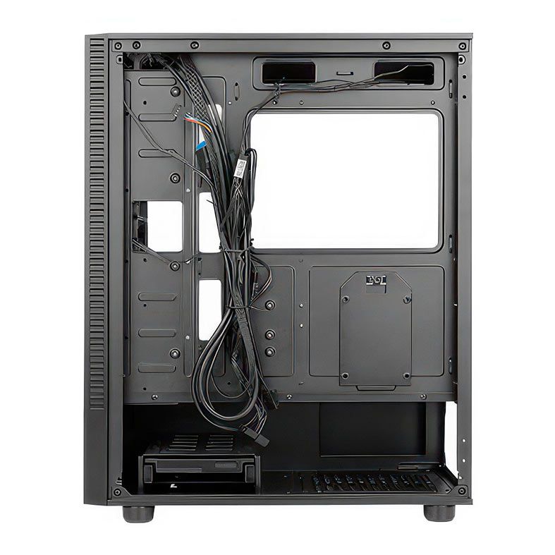 Gabinete Gamer Antec NX410 V2, RGB, Mid-Tower, Lateral de Vidro, Com 3 Fans, Preto, NX410-V2-BK