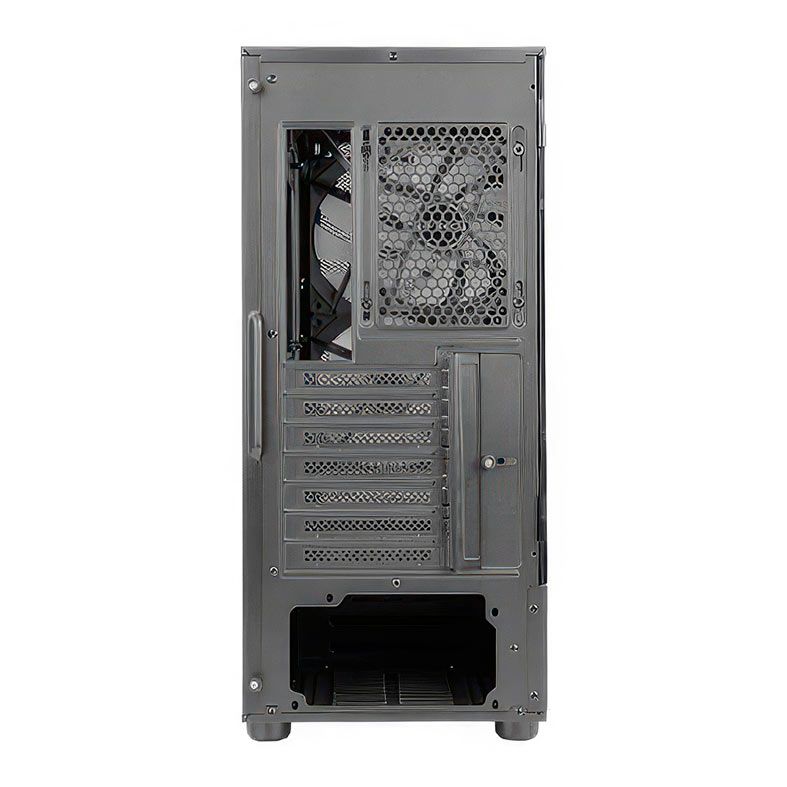 Gabinete Gamer Antec NX410 V2, RGB, Mid-Tower, Lateral de Vidro, Com 3 Fans, Preto, NX410-V2-BK