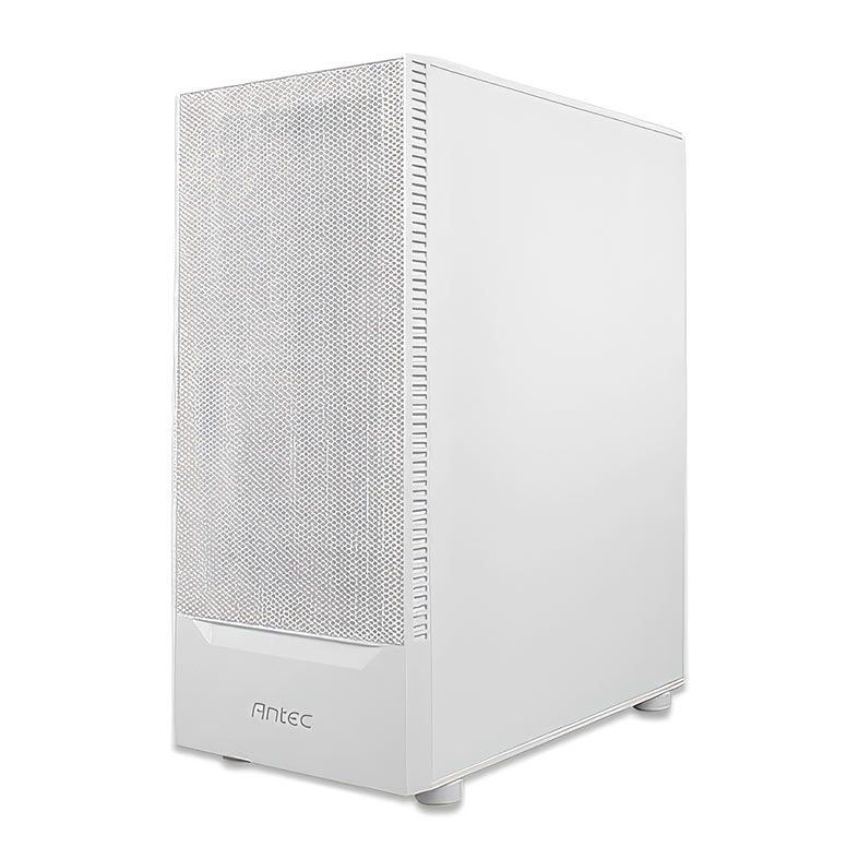 Gabinete Gamer Antec NX410, RGB, Mid-Tower, Lateral de Vidro, Com 3 Fans, Branco,  NX410-V2-WH