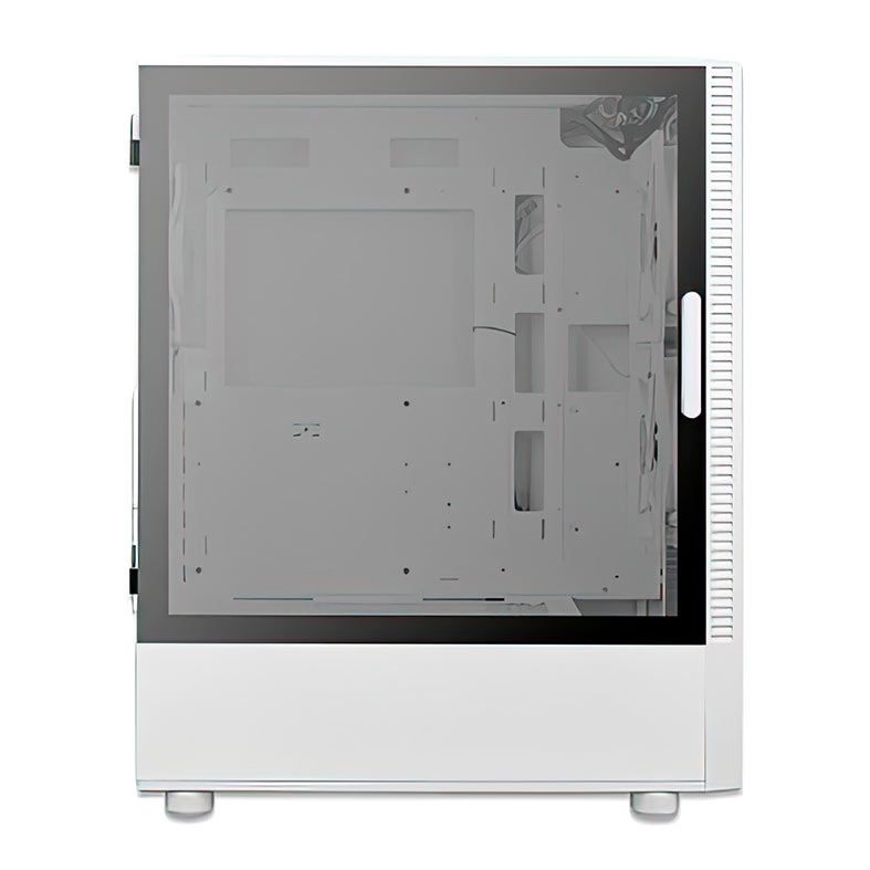 Gabinete Gamer Antec NX410, RGB, Mid-Tower, Lateral de Vidro, Com 3 Fans, Branco,  NX410-V2-WH