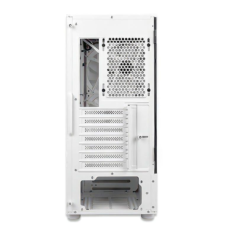 Gabinete Gamer Antec NX410, RGB, Mid-Tower, Lateral de Vidro, Com 3 Fans, Branco,  NX410-V2-WH