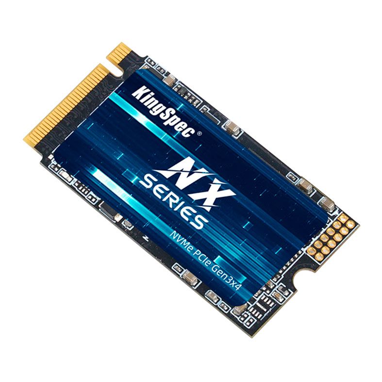 SSD Kingspec, 1TB, M.2 2242, PCIe NVMe, Leitura 3500MB/s, Gravacao 3000MB/s, NXM-1TB-2242