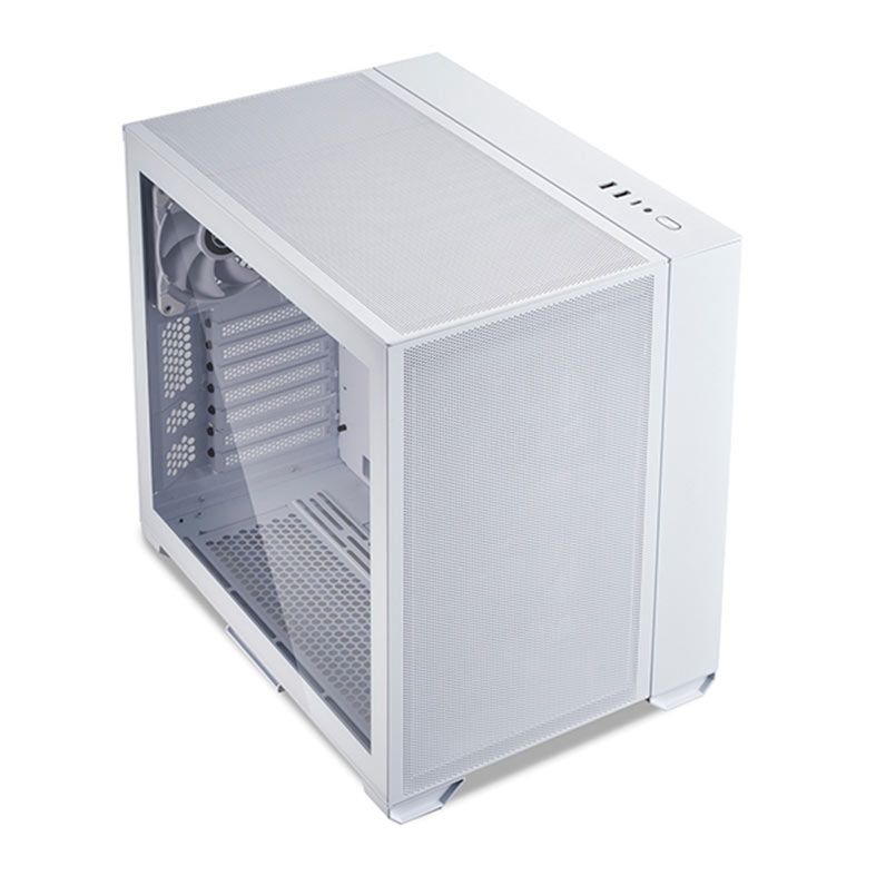 Gabinete Gamer Lian Li O11 Air Mini, Mini Tower, Lateral de Vidro, Branco, O11AMW
