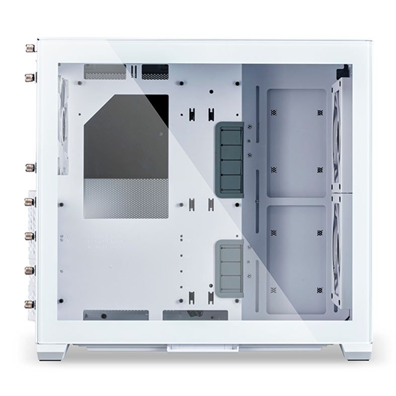 Gabinete Gamer Lian Li O11 Air Mini, Mini Tower, Lateral de Vidro, Branco, O11AMW