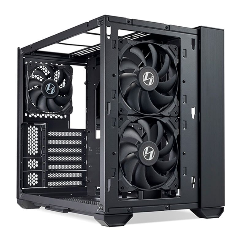Gabinete Gamer Lian Li O11 Air Mini, Mini Tower, Lateral de Vidro, Preto, O11AMX
